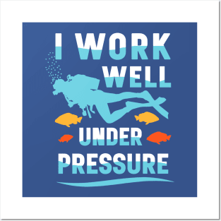 i work well under pressure 11 Posters and Art